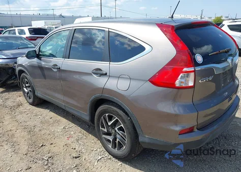 2016 Honda Cr-V Se from USA, damaged, VIN 5J6RM4H41GL052055